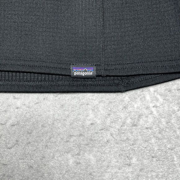 Patagonia 1/4 Zip Capilene Base Layer Pullover Jacket Midweight Women Small Blck - Picture 5 of 13